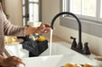 Peerless Elmhurst: Two-Handle Kitchen Faucet with Twist Aerator
