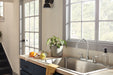 Peerless Elmhurst: Two-Handle Kitchen Faucet with Twist Aerator