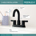 Delta Peerless Precept:P299102LF Two-Handle Centerset Lavatory Faucet