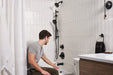 Peerless Precept P62447 Slide bar with hand shower