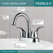 Peerless Retail Channel Product: Two Handle Centerset Bathroom Faucet