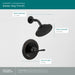 Peerless Elmhurst PTT14265 Shower only trim kit