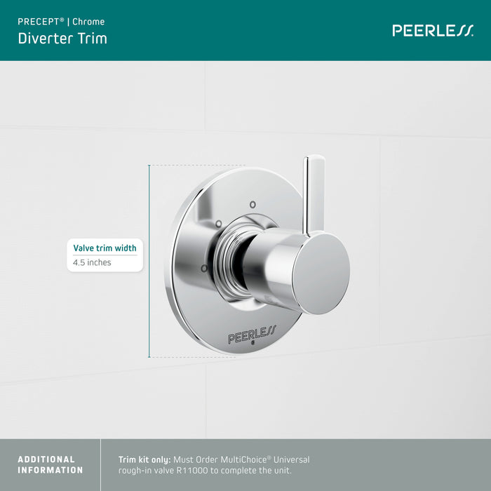 Peerless Precept PTT14347 3-Setting Diverter Trim