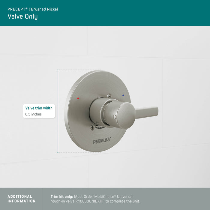 Peerless Precept PTT188762 Valve only trim