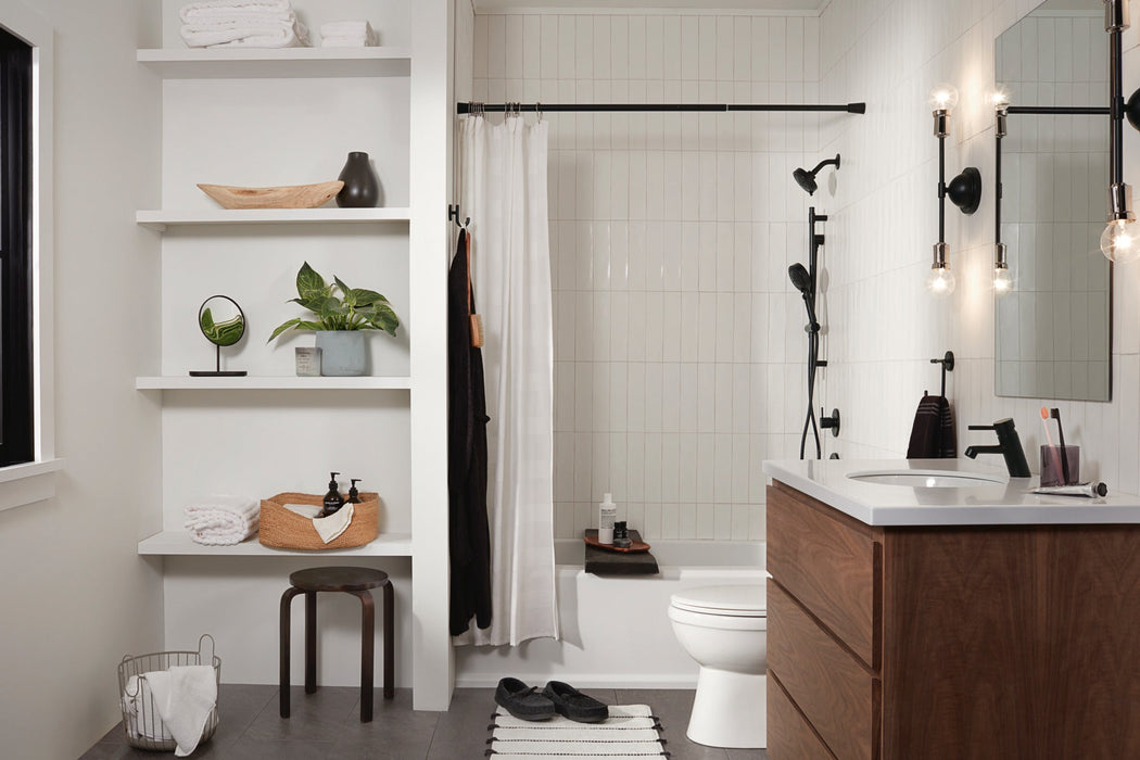 Peerless Precept PTT188792 Tub and Shower Trim Kit, matte black 3 - view 5