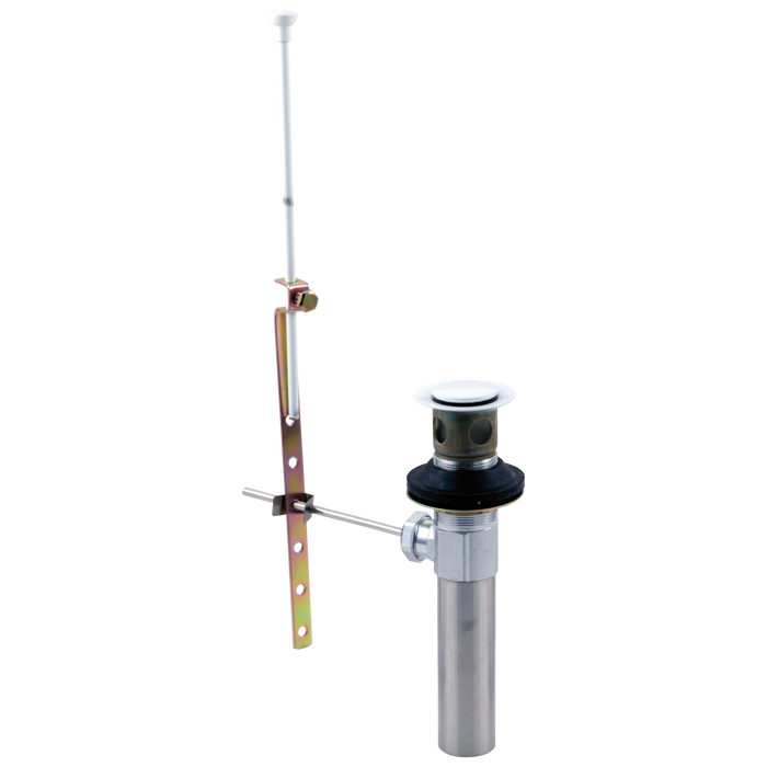 Delta:RP5651WH Drain Assembly - Metal Pop-Up - Bathroom