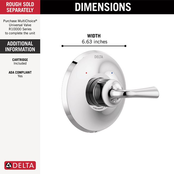 Delta Kayra™: Monitor 14 Series Valve Only Trim