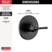 Delta Saylor T14035 Monitor 14 Series Valve Only Trim