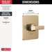 Delta Velum: Monitor 14 Series Valve Only Trim