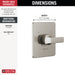 Delta Velum: Monitor 14 Series Valve Only Trim