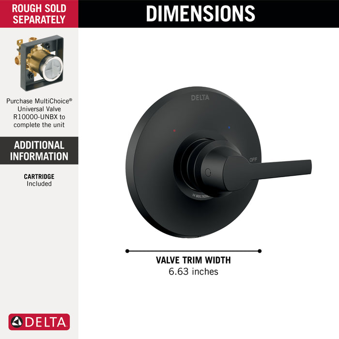 Delta Galeon T14072 14 Series Valve Only Trim