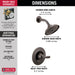 Delta Woodhurst T14232 Shower Trim
