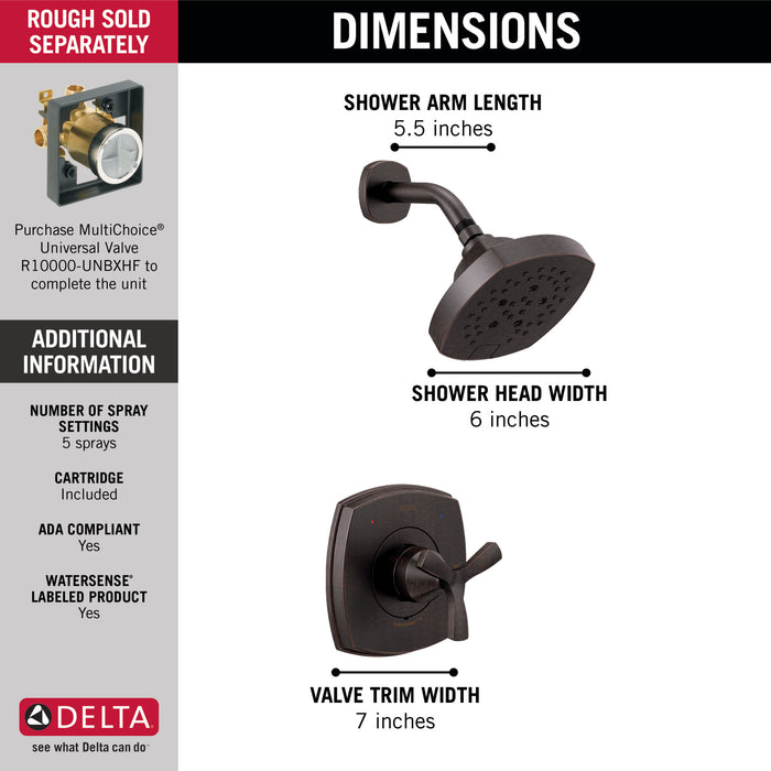 Delta Stryke: 14 Series Shower Only