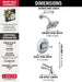 Delta Woodhurst: Tub/Shower Trim
