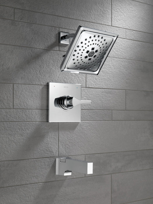 Delta Zura T14474 Monitor 14 Series H2OKINETIC Tub & Shower Trim, chrome - view 4