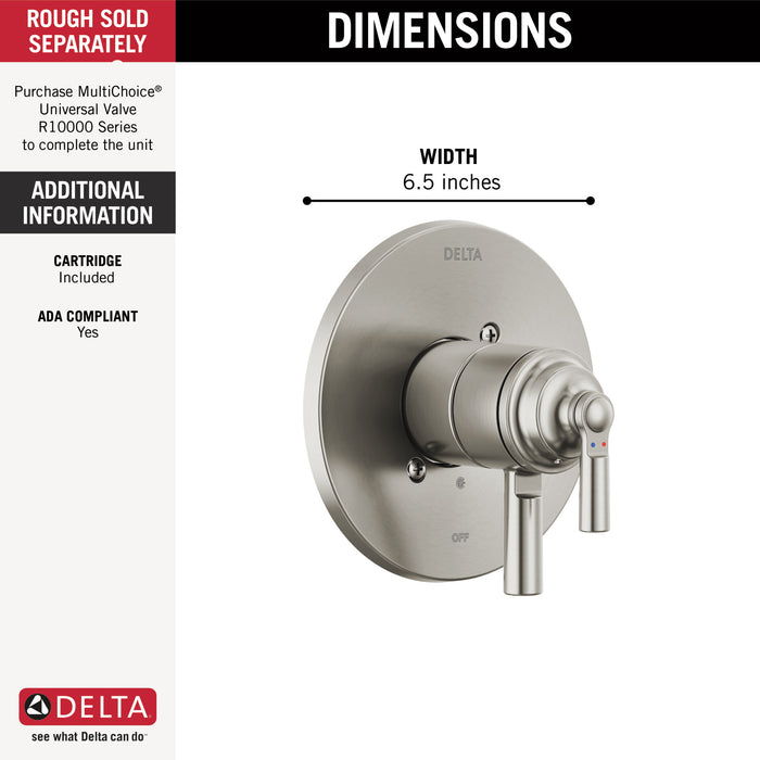 Delta Saylor T17035 Monitor 17 Series Valve Trim Only