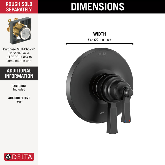 Delta Dorval T17056 Monitor 17 Series Valve Trim Only