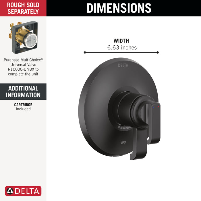 Delta Tetra T17089 17 Series Valve Only Trim