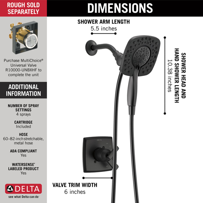 Delta Ashlyn:T17264 Monitor 17 Series Shower Trim