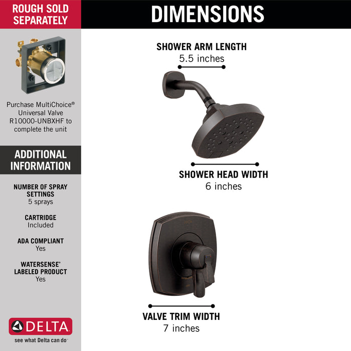 Delta Stryke: 17 Series Shower Only