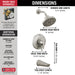 Delta Galeon: 17S Tub Shower Trim with H2OKinetic