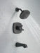 Delta Stryke T17476 17 Series Tub and Shower Only, matte black - view 4