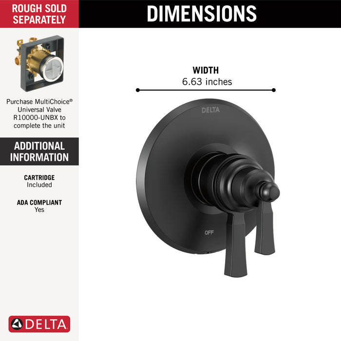 Delta Dorval™: TempAssure 17T Series Valve Only Trim