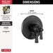 Delta Dorval™: TempAssure 17T Series Valve Only Trim