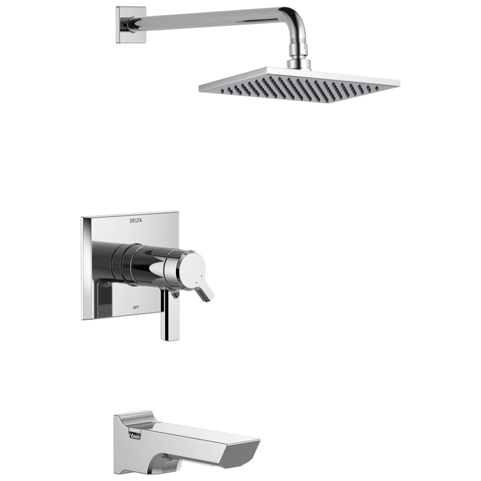 Delta Pivotal: TempAssure 17T Series H2OKinetic Tub & Shower Trim