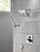 Delta Trillian T24843 Two-Handle Monitor 14 Series Valve Trim with 3-Setting Diverter, lumicoat chrome - view 3