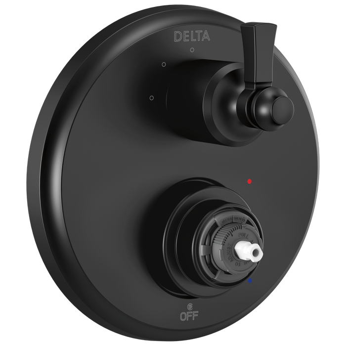 Delta Dorval:T24856 Traditional 2-Handle Monitor 14 Series Valve Trim with 3 Setting Diverter