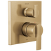 Delta Ara:T24867 Angular Modern Monitor 14 Series Valve Trim with 3-Setting Integrated Diverter