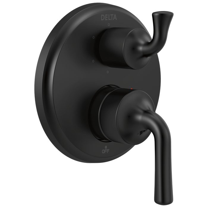 Delta Kayra:T24933 Two-Handle Monitor 14 Series Valve Trim with 6-Setting Integrated Diverter