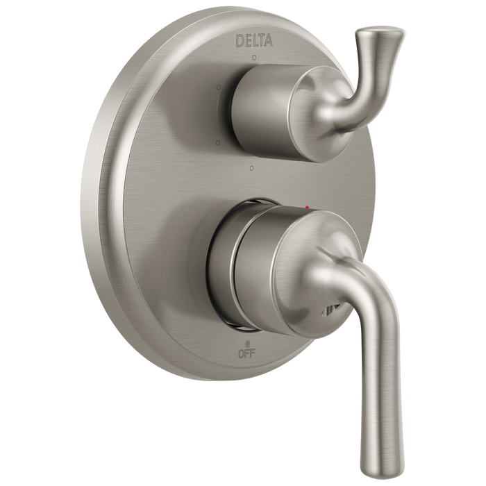 Delta Kayra:T24933 Two-Handle Monitor 14 Series Valve Trim with 6-Setting Integrated Diverter