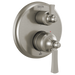 Delta Dorval T24956 Traditional 2-Handle Monitor 14 Series Valve Trim with 6 Setting Diverter