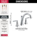 Delta Woodhurst T2732 Roman Tub Trim