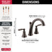 Delta Woodhurst T2732 Roman Tub Trim