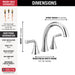 Delta Kayra:T2733 Roman Tub Trim