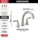 Delta Kayra:T2733 Roman Tub Trim