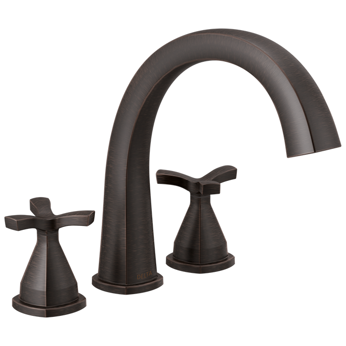 Delta Stryke: Three Hole Roman Tub Trim