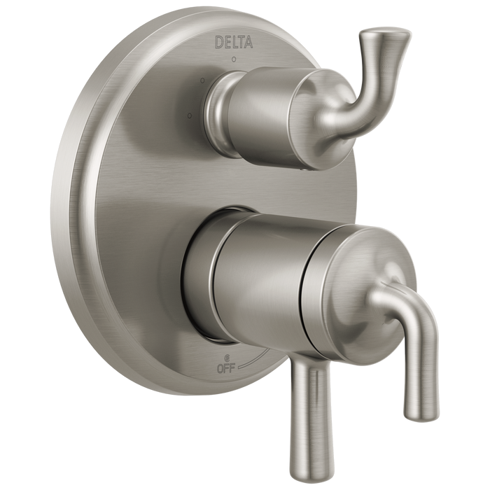 Delta Kayra:T27833 2-Handle Monitor 17 Series Valve Trim with 3- or 6- Setting Diverter