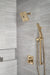 Delta Ara:T27867 Angular Modern Monitor 17 Series Valve Trim with 3-Setting Integrated Diverter
