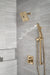 Delta Ara:T27867 Angular Modern Monitor 17 Series Valve Trim with 3-Setting Integrated Diverter