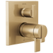 Delta Ara T27T867 Angular Modern TempAssure 17T Series Valve Trim with 3-Setting Integrated Diverter, champagne bronze