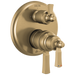 Delta Dorval T27T956 Traditional 2-Handle Monitor 17T Series Valve Trim with 6 Setting Diverter, champagne bronze