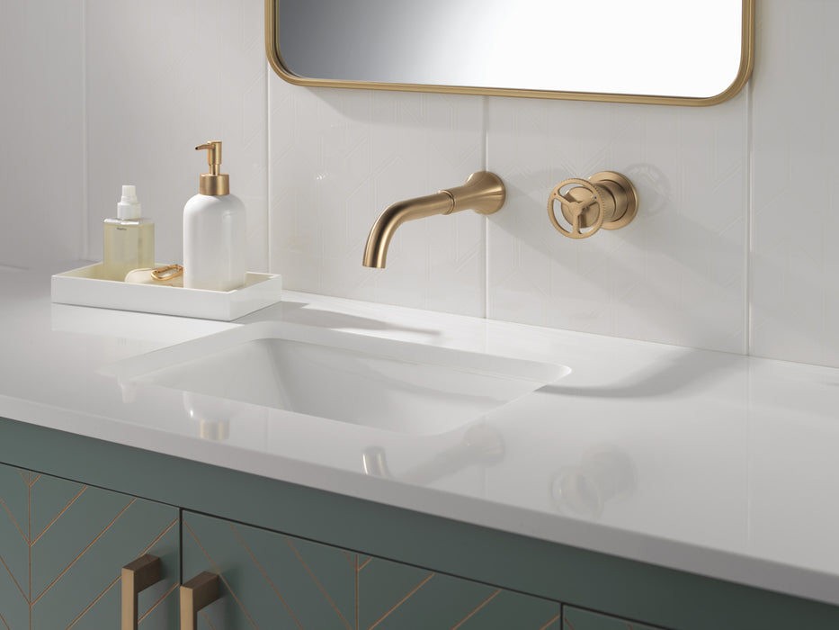 Delta Trinsic T3558LF Single Handle Wall Mount Bathroom Faucet Trim