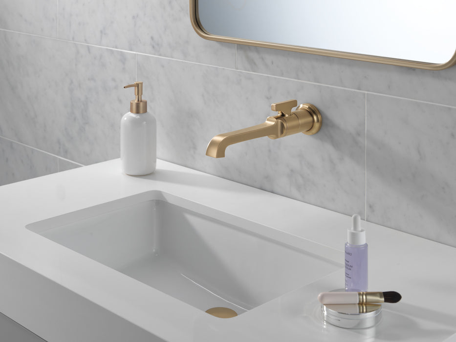 Delta Tetra T3589LF Single Handle Wall Mount Bathroom Faucet Trim