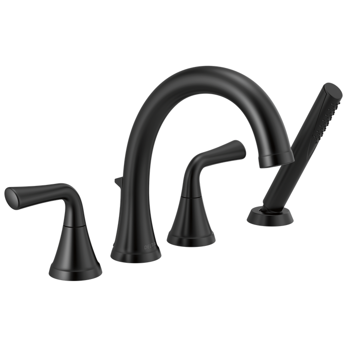 Delta Kayra™: Roman Tub Trim with Hand Shower