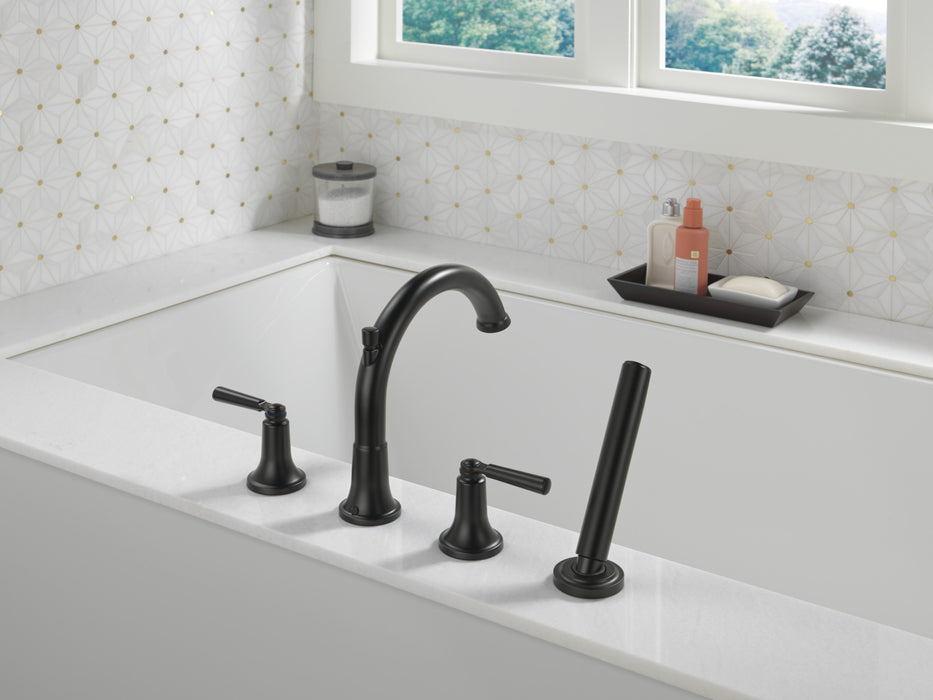 Delta Saylor: Roman Tub Trim with Hand Shower
