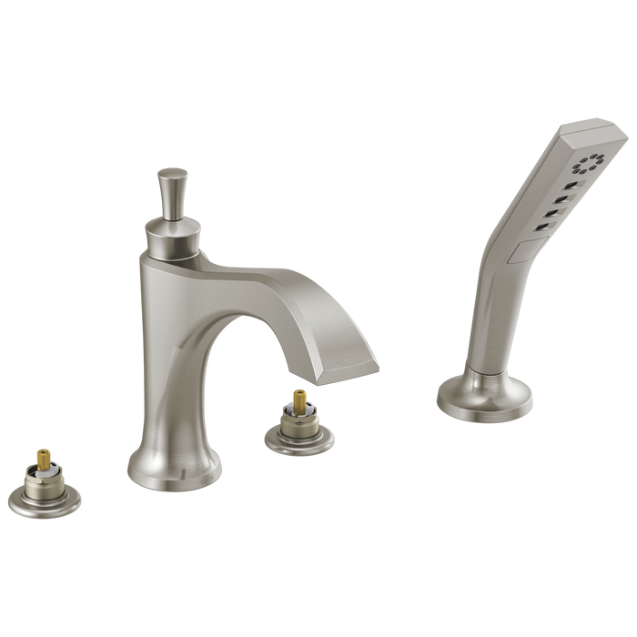 Delta Dorval T4756 Roman Tub with Hand Shower Trim - Less Handles